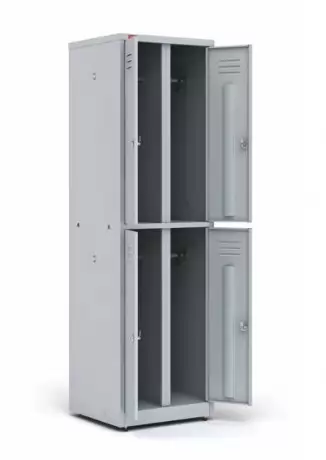 Шкаф для одежды двухсекционный ШРМ-24 (1860х600х500мм)