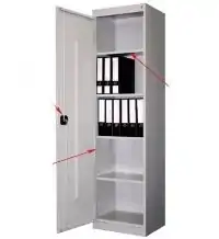 Архивный шкаф ШХА-50(50)(1850х490х500мм)разборный. Двери распашные