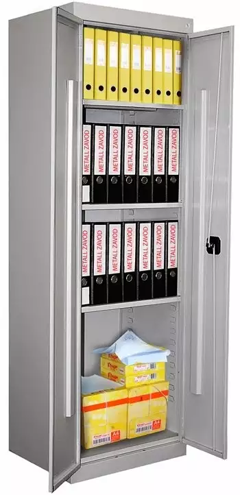 Архивный шкаф ШХА-850(40) (1850х850х385мм) разборный. Двери распашные