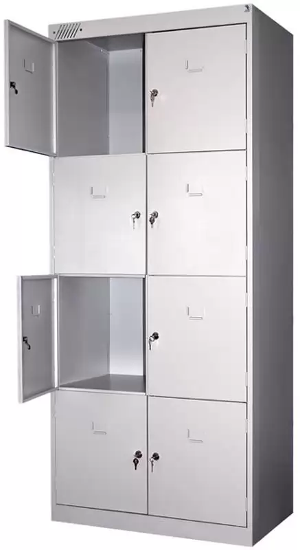 Шкаф для хранения вещей и сумок, 8 ячеек 1850х600х490 разобранный 